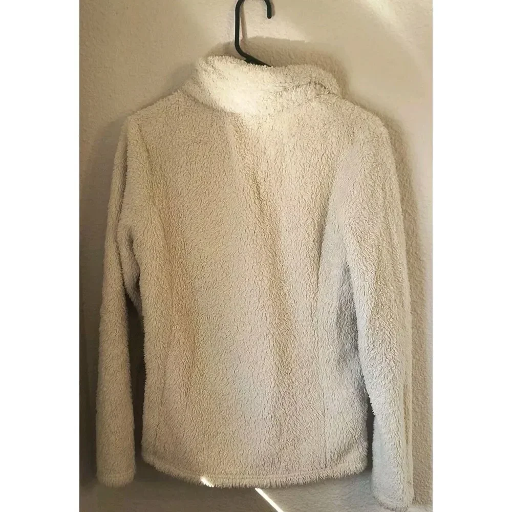 Patagonia Women's Los Gatos 1/4 Zip Pullover Fleece Birch White Size M Fall 2020 - Picture 7 of 7